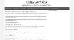 Desktop Screenshot of abbey.org.uk