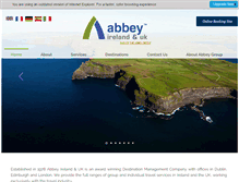 Tablet Screenshot of abbey.ie