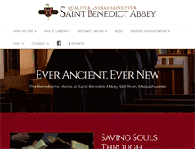 Tablet Screenshot of abbey.org